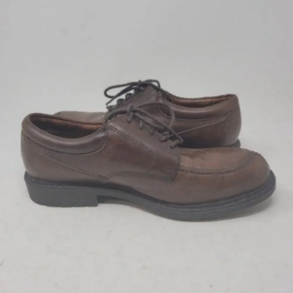 Frye | Mens Taylor Lace up Leather Oxford Shoes Brown